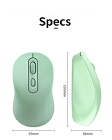 Souris sans fil Bluetooth 5.0 2.4G, double mode, silencieuse, Rechargeable, optique, 1600 DPI, pour iPad, ordinateur portable, Macbook, PC