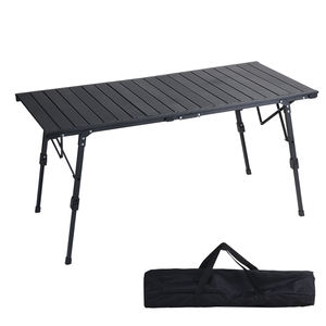 Mesa Plegable Portátil de Aluminio para Picnic y Camping, Material Metálico, en Oferta - Product Image 6
