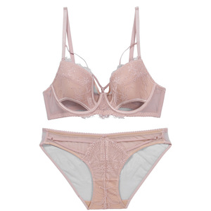 Best Selling See-through Ultra-<b>thin</b> Ladies <b>Bra</b> and Underwear Set High Quality Women Lingerie Set - Product Image 5