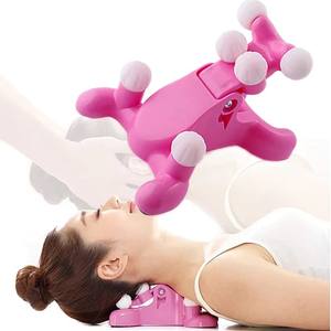 Alineación de la columna cervical Masaje quiropráctico Cuello Cabeza Alivio Masaje del dolor de espalda Dispositivo de tracción Soporte Masajeador relajante - Product Image 2