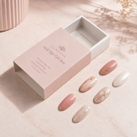Boîte à tiroir haut de gamme en carton rigide avec gaufrage, pelliculage mat et doublure en mousse pour présentoir professionnel
