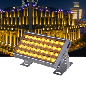 Proyector Arquitectónico de Pared DMX512 48W RGBW <span class=keywords><strong>para</strong></span> Exteriores, COB, Iluminación de Fachadas, Reflector - Product Image 2