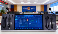 Station d'opérateur à écran tactile intelligent pour système de gestion des appels de salle de contrôle, console de station maîtresse IP