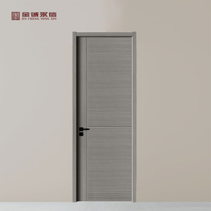 Porte en MDF au design populaire, intérieur de chambre à coucher, bois mélaminé, intérieur pour maisons, portes intérieures en bois - Product Image 1