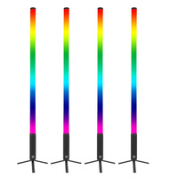 Pro. Tube LED à pixels à montage rapide pour tournage, batterie intégrée, IP67, RGB RGBW, télécommande IR sans fil, DMX, éclairage de scène professionnel pour la photographie