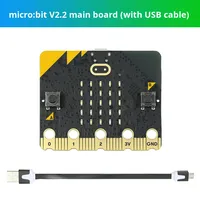 Carte programmable compatible Micro:bit V2 - Kit de développement de codage éducatif pour l'électronique DIY