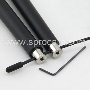 <span class=keywords><strong>Cuerda</strong></span> de <span class=keywords><strong>saltar</strong></span> de Cable ligero ajustable con mango de plástico, <span class=keywords><strong>Ideal</strong></span> <span class=keywords><strong>para</strong></span> hacer ejercicio, <span class=keywords><strong>saltar</strong></span>, entrenamiento, gimnasio, Cardio - Product Image 5