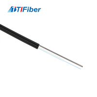 GJYXFCH FTTH Cable de caída PVC LSZH con camisa 1 2 4 Core Cable de fibra óptica Antena G657A1 A2 Fibra monomodo compatible con Red