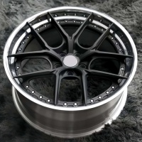 Jantes Bku forgées en 3 parties 5x130, jantes en alliage personnalisées à fond profond de 19, 20, 21, 22 pouces pour Porsche 911, 992, 997, 991, Panamera, Taycan, 718