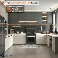 Programa de Suministro Directo de Fábrica de Gabinetes de Cocina GINO para Constructores de Apartamentos y Desarrolladores de Viviendas