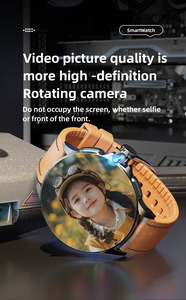 สมาร์ทวอทช์ 2026 4G G200 พร้อมซิมการ์ด กล้อง HD GPS ตรวจวัดอัตราการเต้นของหัวใจ โหมดกีฬาหลากหลาย รองรับ WiFi วิดีโอคอล หน้าจอ AMOLED - Product Image 5