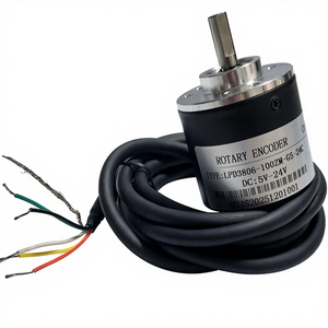 Encoder Rotatorio Incremental GTEACH LPD3806-100ZM-G5-24C, Sensor Óptico de Velocidad de Motor con Eje, Salida Digital Abierta LPD3806 Steppe - Product Image 4
