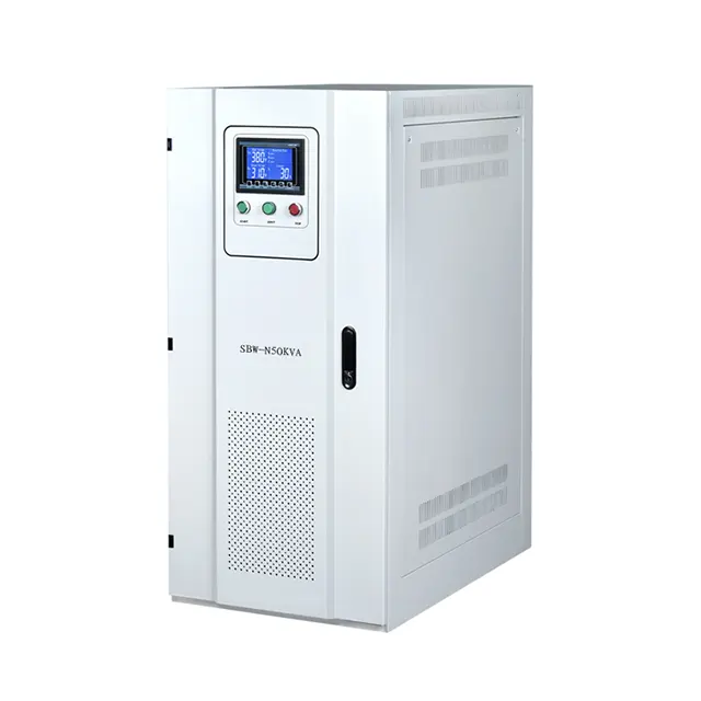 SBW 50kva 300 kva 50hz 60hz周波数三相電源440V 460V 380V 220V電圧レギュレータースタビライザー