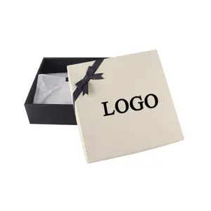 Boîtes de luxe pour vêtements, Logo personnalisé, organisateur de mariage, rangement en carton pour robe, boîtes cadeaux pour robe, 50 pièces