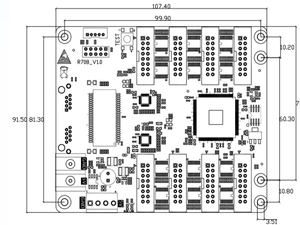 Huidu trong nhà <span class=keywords><strong>LED</strong></span> hiển thị hệ thống điều khiển cho video trung tâm mua sắm cửa hàng bán lẻ mô hình r708 r712 r716 R732 kỹ thuật số biển hiển thị - Product Image 6