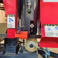 Scie à ruban horizontale CNC de haute précision GHSZ4235, nouvelle machine-outil à tensionnement manuel de la lame, moteur 4.0Kw, engrenage