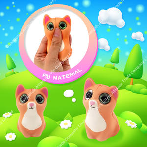 Simpatici giocattoli animalier 6 piccoli giocattoli animali, tra cui gattino Shar-pei cane Husky anatrocling rana Panda fatto in gomma morbida - Product Image 6