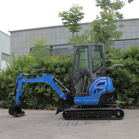 Mini-excavatrice compacte 3,5 tonnes, modèle le plus vendu, certifiée CE EPA Euro 5, vente en gros Chine