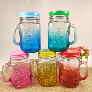 Tasse d'Eau Portable Minimaliste à Design Dégradé et Lettres 480 ml, en Verre et <span class=keywords><strong>Plastique</strong></span>, Changement de Couleur, avec Couvercle, pour Utilisation Unisexe, Rentrée Scolaire - Product Image 2