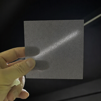 Feuille acrylique transparente holographique à paillettes, épaisseur 3-10 mm, 1270*2490 mm, plaque translucide pour ornement intérieur