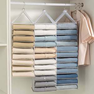 High Quality Durable Space-saving Wholesale Price Hanging Clothes Organizer Closet <b>Storage</b> - Product Image 5