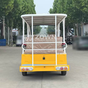 รถนำเที่ยวไฟฟ้าแบบเปิดประทุนสี่ล้อ น้ำหนักเบา มีหลังคาบังแดด เหมาะสำหรับรีสอร์ทและมหาวิทยาลัย - Product Image 2