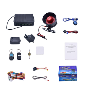 Sistema antirrobo de secuestro de vehículos, alarma de coche con corte de 12V, sistema de seguridad de alarma de coche de prestigio inteligente unidireccional - Product Image 1