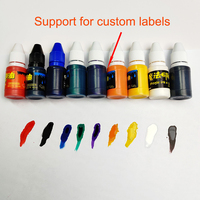 Encre textile invisible multicolore pour impression à l'écran, recharge d'encre à filigrane blanc, en promotion