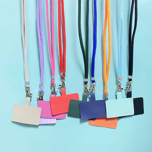 Custom Universal Nylon Lanyard Cellphone Strap Crossbody Mobile Phone Neck Hanging Rope with Custom Logo