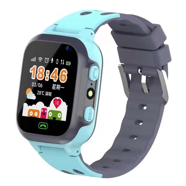Waterproof Children Smart Watch With Camera Chat Call Function Genius Model Portable Device For Daily Kids Communication Use