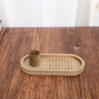 Porte-bougies carrés en bois décoratifs et exquis, porte-bougies à thé personnalisés pour la maison, Noël, Pâques, faits à la main