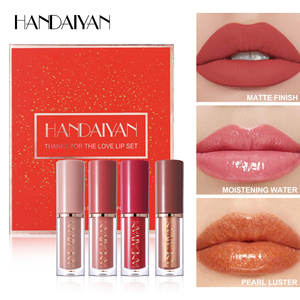 <span class=keywords><strong>Set</strong></span> de Labiales Líquidos Mate HANDAIYAN, Kit de Brillo Labial Impermeable, No se Corre, Larga Duración - Product Image 2