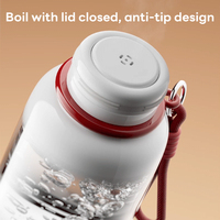 Nouveaux gadgets pour accessoires de voyage pour bébé, bouteille d'eau isolée rechargeable en acier inoxydable 316SUS, thermos intelligent à charge électrique