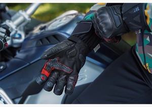 Gants d'hiver longs à écran <span class=keywords><strong>tactile</strong></span> imperméables, résistants à la pluie et épais et chauds pour les motards. - Product Image 4