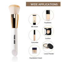 Kit de Pinceaux Maquillage Professionnels Portables pour Joues, Fond de Teint et Poudre Libre – Outil Cosmétique