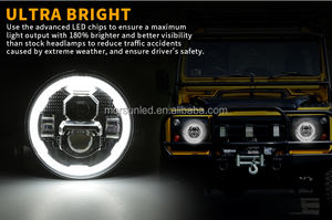 <span class=keywords><strong>2022</strong></span> 7 ''motocicleta Led faro reemplazo 84W JK faro para Jeep Wrangler 07-17 Led faro para <span class=keywords><strong>Land</strong></span> <span class=keywords><strong>Rover</strong></span> <span class=keywords><strong>Defender</strong></span> 90 - Product Image 4