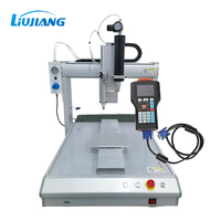 Máquina dispensadora de silicona programable Liujiang de 310 ml, robot XYZ de 3 ejes, dispensador de fluidos, sistemas de fusión personalizables