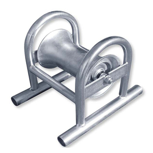 Câble en acier aluminium en métal durable étendant l'équipement tirant la poulie de rouleau - Product Image 6
