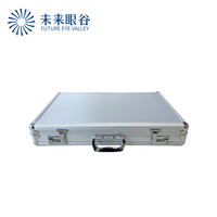Optometry Instrument 266 Pcs Metal Rim Trial Lens Set Box Aluminum Case for Eyeglass Test