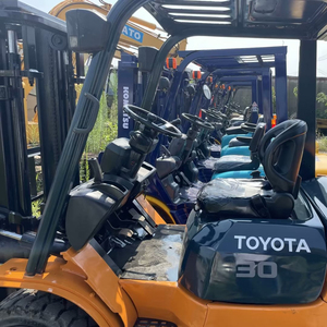 Offre Spéciale de Toyota FD30 Chariot Élévateur Manutentionnaire Diesel Utilisé Toyota 30 Forklif tmini tracteur d'occasion - Product Image 3