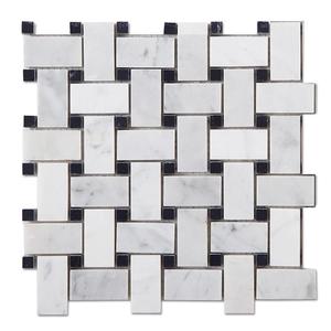 Samistone thiết kế hiện đại màu xám Carrara khảm đá cẩm thạch tự nhiên Đèn Lồng bằng tia nước khảm từ Trung Quốc cho phòng tắm - Product Image 4