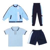 RG-Design Créez vos propres ensembles de 4 pièces pour garçons et filles, uniforme scolaire, survêtement
