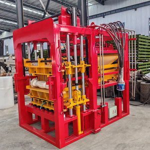 Máquina de Blocos Automática QT4-15 Hidráulica SY de Uso Geral para Fabricação de Blocos de Cimento, Blocos Sólidos e Vazados, Venda para a Índia - Product Image 3