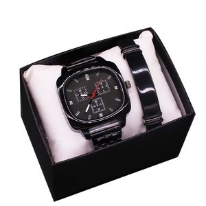 Men's Watch Business Gift Set Wholesale Wristwatch Alloy Stainless Steel Bracelet Promotion Giveaways Trending Products Gifts - Product Image 5