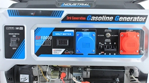 JKZ-3kw 5KW 7kW ba giai đoạn hộ gia đình điện 5 KV động cơ 6500 Watt 10 KV xăng máy phát điện 10 kW - Product Image 2