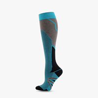 Vente en gros de chaussettes de compression de course pour hommes et femmes bas d'athlétisme haute performance pour la course à pied
