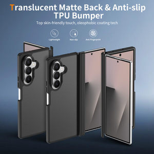 Coque de téléphone pliable personnalisée pour Samsung Z Fold 7 8 avec protection de charnière, toucher soyeux doux, finition mate, antichoc - Product Image 3