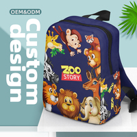 Sacs d'école anime personnalisés avec impression couleur par sublimation, sans minimum de commande, mini sac à dos