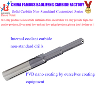 Outil de CNC en carbure de tungstène de marque Baolifeng perceuse en carbure monobloc série non standard spécialement conçue pour l'usinage de l'acier au carbone