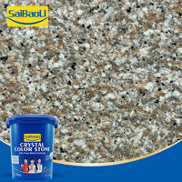 Le fabricant fournit de la peinture en pierre véritable avec effet marbre et granit, peinture en aérosol texturée pour l'extérieur